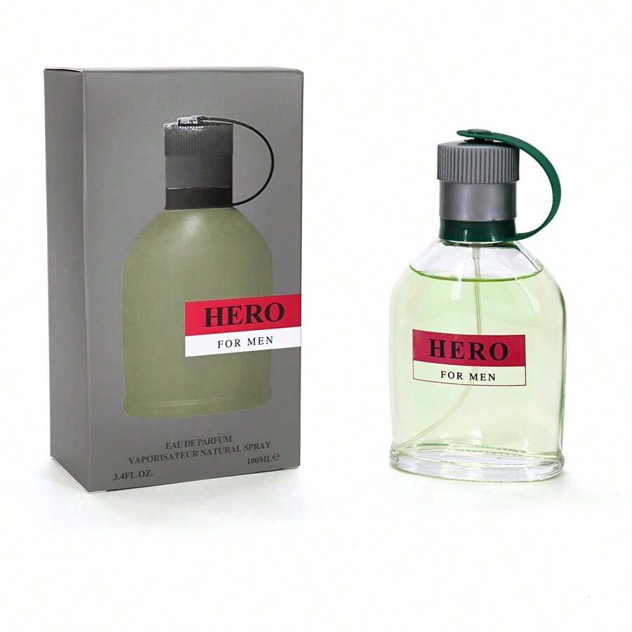 HERO FOR MEN LOVALI 100MLFRESCO perfume de hombre fragancia apto para regalo, perfume de hombre envasado en caja de regalo de alta gama - Verde - Ver 1