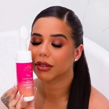 JUPXT Skincare Kit With 5 In 1 Makeup Remover Wipe + Cleansing Mousse Soap - JUPXT 圍巾 + 慕斯套裝 - 查看 3