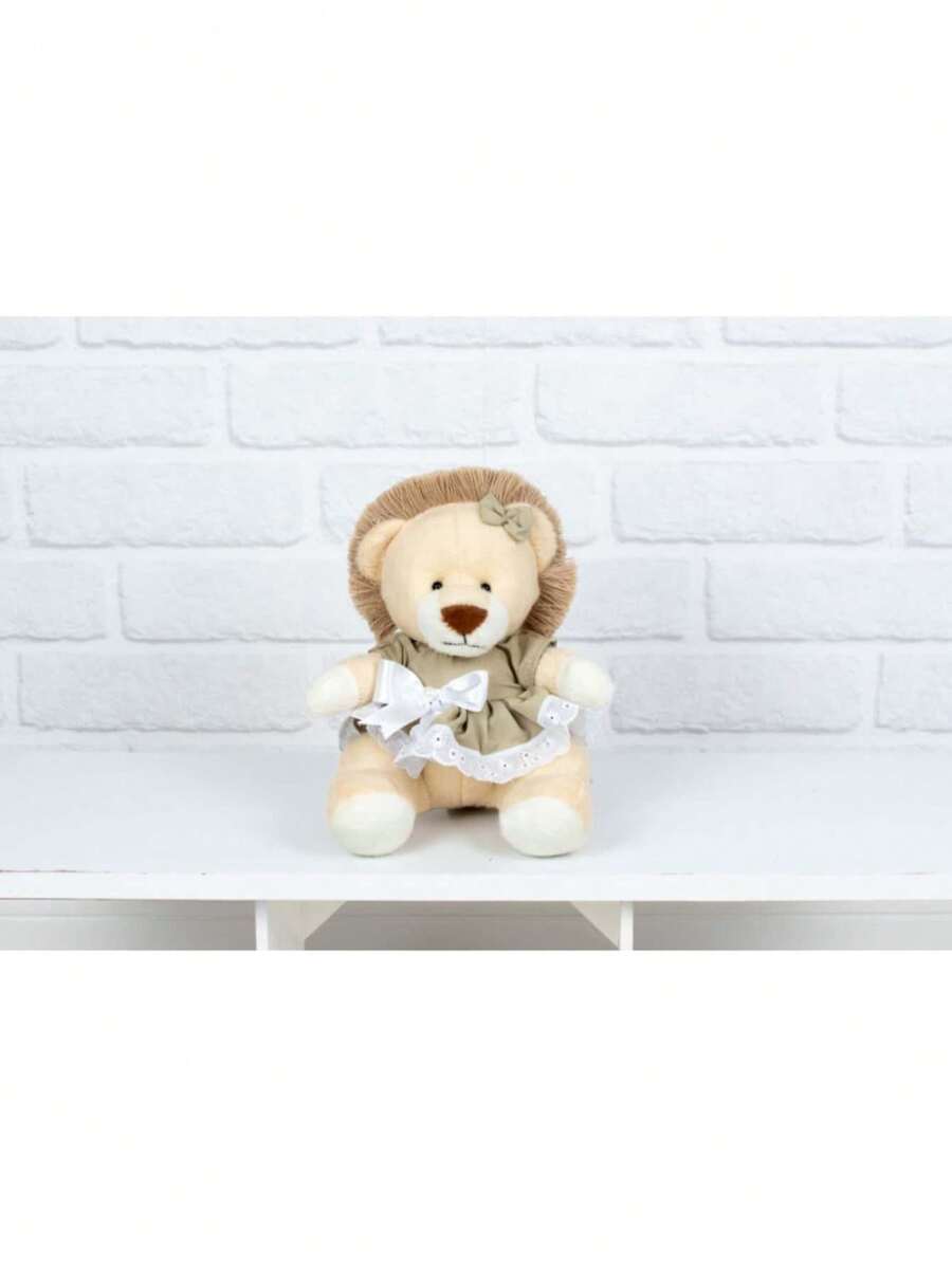 Lion Plush Provence Girl 22 Cm - CKD Confecções - Màu Khaki - Xem 1