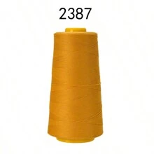 彈性鎖邊縫紉線3000碼卷筒，100％聚酯縫紉線，適用於彈性布料，例如泳衣、內衣、針織衫、襪子等的平縫和包縫，適用於縫紉機 - monochrome - 查看 22