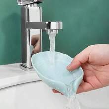 1pc-Piece Leaf-Shaped Self-Draining Soap Dish Holder With Soap Holder, Which Is Easy To Clean Without Punching. Soapdish With Sucker Is Suitable For Shower, Bathroom And Kitchen Sink. Bathroom Accessories Bathroom Tools