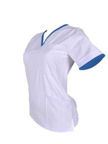 Filipina Médica Quirúrgica Dama London - Azul y blanco - Ver 3