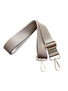 Ersatz Riemen für Umhängetasche, geeignet für Geldbörsen, Umhängetaschen, Geldbörsen Riemen Verlängerung, Gitarrenriemen, Frauen Rucksack Schulterriemen Schlüsselanhänger Charms - Khaki - Übersicht 2