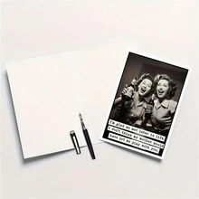 Make Her Birthday Unforgettable! This Funny Greeting Card Is The Perfect Gift For Your Best Friend. A Humorous And Joyful Way To Celebrate Her Special Day. - Multicolor - View 6