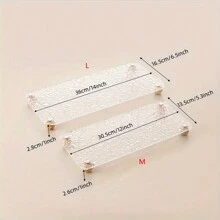 1pc Clear Acrylic Storage Tray, Makeup Organizer, Soap Dispenser Holder, Perfume & Cosmetic Display Stand, Jewelry Ring Holder, Home Decor, Bathroom Accessories Christmas Gift