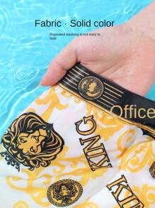 10pcs Premium Printed Briefs For Men, Soft & Breathable Undergarments