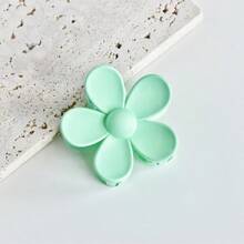 8 Stücke/Set Damen süße Candy-Farbe matte Blumen-förmige Kunststoff Haarspangen, geeignet zum Stylen von Dutt-Frisuren, für den Alltag, als Geburtstagsgeschenk und zum Ausgehen, Haarklammer, Haarklemme, Haarspange