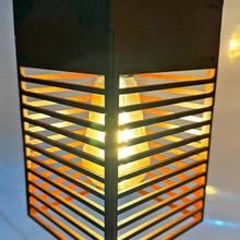 Tokyo Oriental Pendant Lamp For Living Room Kitchen Office Bivolt Gourmet Area In MDF Wood - 核桃 - 查看 4