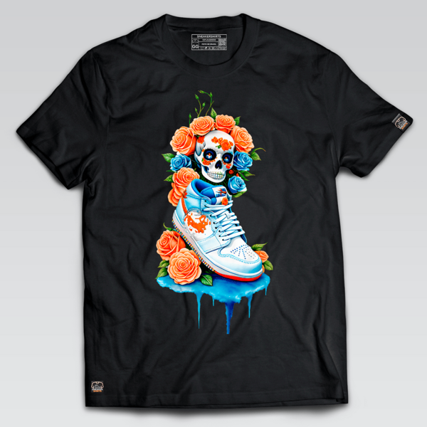 CAMISETA DUNK VINTAGE SKULL 100% ALGODÃO