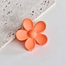 8 Stücke/Set Damen süße Candy-Farbe matte Blumen-förmige Kunststoff Haarspangen, geeignet zum Stylen von Dutt-Frisuren, für den Alltag, als Geburtstagsgeschenk und zum Ausgehen, Haarklammer, Haarklemme, Haarspange