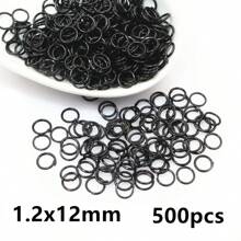 500pcs 3-12mm Metal Jump Rings Split Ring Open Single Loops DIY Jewelry Making Accessories Findings