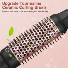 5-In-1 Curling Iron Set, 38mm, 32mm, 25mm Barrel Size, 13-25mm Adjustable Barrel Length, 5 Interchangeable Ceramic Heating Barrels With Multiple Temperature Settings