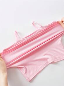 4 件套少女卡通莫代尔吊带背心 - 彩色 - 查看 4