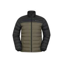 Mountain Warehouse Mens Vista Padded Jacket (Khaki) - Khaki - View 1