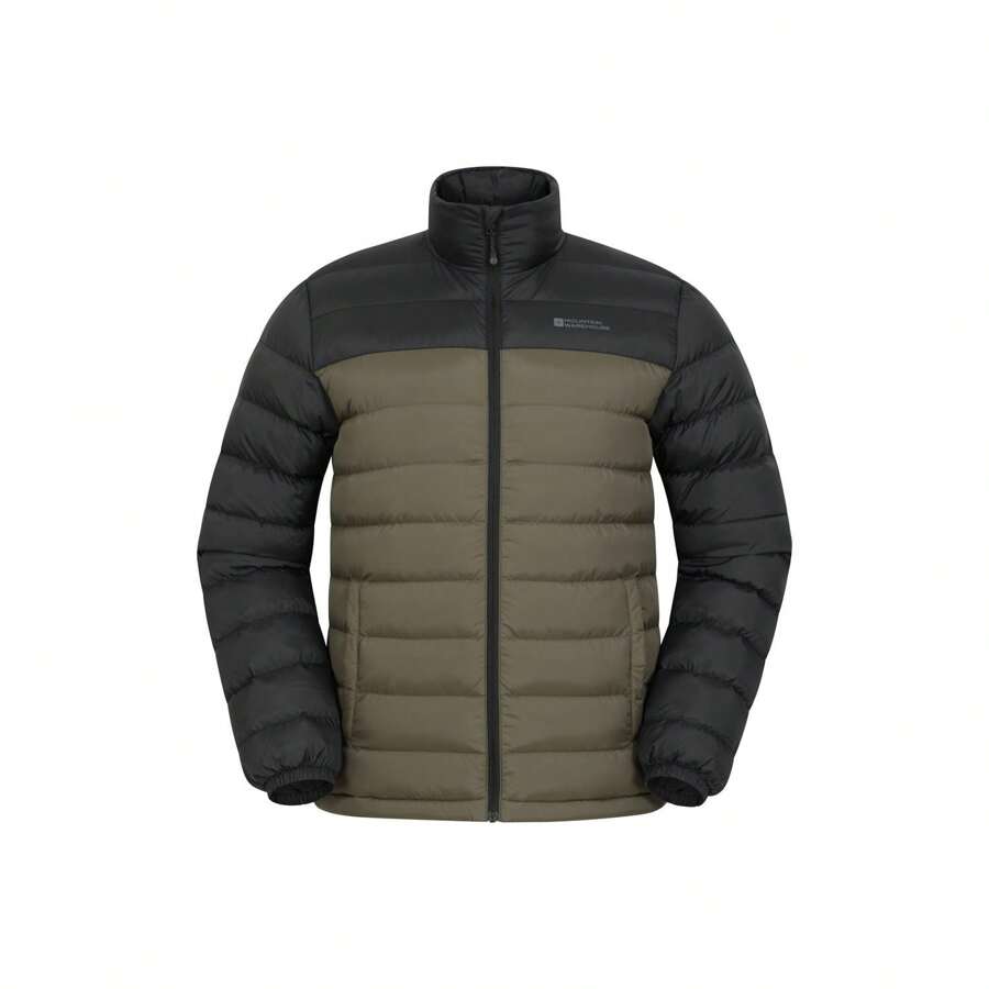 Mountain Warehouse Mens Vista Padded Jacket (Khaki) - Khaki - View 1