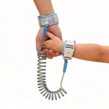 1pc Upgraded Baby Anti-Lost Belt With Traction Rope, Lockable 2m Child Anti-Lost Chain Retractable Bracelet - Multicolor - View 1
