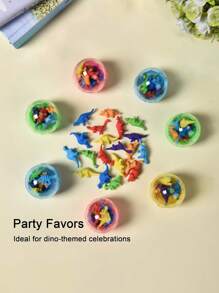 Trứng khủng long, Trứng Phục sinh, Búp bê khủng long mini, Cục tẩy khủng long, Cục tẩy mini, Quà tặng cho bữa tiệc, Quà tặng cho bữa tiệc - Nhiều màu - Xem 8