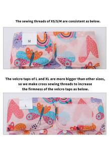 3pcs Reusable & Washable Premium Female Dog Diapers, Medium Size, Suitable For Small Dogs, Puppies, And Heat Cycles - Multicolor - View 10