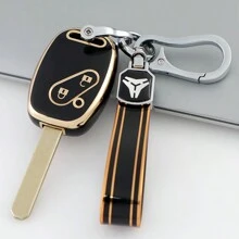汽车钥匙保护套外壳带钥匙扣适用于CRV第七代或第八代雅阁奥德赛钥匙包防摔防尘钥匙包