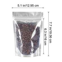 NPLUX 100 PACK Mylar Bags For Food Storage And Resealable Bags For Small Business Packaging Supplies Great For Party Favor Food Storage Bags - Mảnh- 5x8 Inch - Xem 8