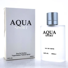 LOVALI Men's Perfume AQUA SPORT Fragrance 100MLFRESCO Suitable For Gift, Men's Perfume Packaged In High-End Gift Box - 白色 - 查看 6