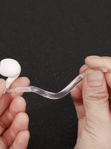 1/2/3对透明耳挂，兼容多种耳机，TPU防丢耳挂配件，兼容1/2/3耳机，耳帽耳夹 - 彩色 - 查看 3