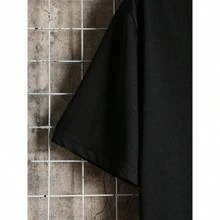 Men's Electrocardiogram & Basketball Print T-Shirt - màu đen - Xem 4