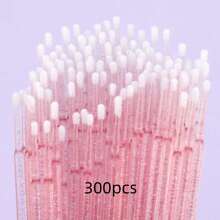Micro Escovas Microswabs para Extensões de Cílios e Maquiagem - Aplicadores Descartáveis Livres de Fiapos para Cílios, Lábios e Beleza - Disponível em 50/100/200/300/500/600/800 peças