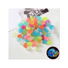 Luminous Pebbles Rocks Garden Ornaments Stone Glow In The Dark GardenFor Walkways Fish Tank Decorations - Multicolor - View 14