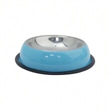 1 Bát đựng thú cưng bằng thép không gỉ, màu Dopamine, bền và không bị lăn, dễ lau chùi, nhiều kích cỡ phù hợp với mọi loại thú cưng - trắng - Xem 9