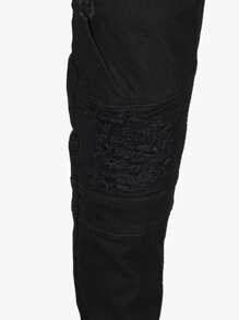 Men's Slim Fit Moto Jeans