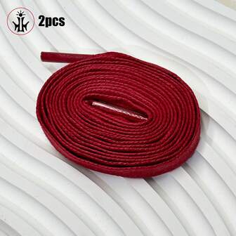 1 对 0.8 厘米宽扁平蜡鞋带，帆布鞋经典款，用途广泛