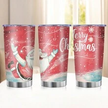 1 Cốc Bằng Thép Không Gỉ 20 Oz Cốc Xe Hơi Cốc Cà Phê Có Nắp Chai Nước In Hình Ông Già Noel Chai Nước Cách Nhiệt Chai Nước Lạnh Thể Dục Ngoài Trời Thể Thao Tại Nhà Văn Phòng Chai Nước Quà Tặng Giáng Sinh Cho Bạn Bè Và Bữa Tiệc Gia Đình Nước Thủy Tinh Ly Rượu - Nhiều màu - Xem 8