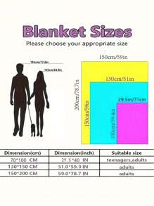 1pc Personalized Flannel Blanket, Soft & Thick Throw Blanket For Sofa, Living Room, Bedroom Home Decor, Suitable For All Seasons, Great Gift For Family & Friends