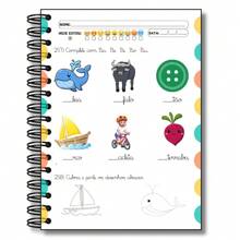 Children's Handwriting Notebook 308 Cursive Writing Activities Back To School - Calligraphy - View 3