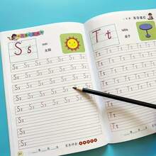 Beginner'S Cursive Handwriting Practice Book - 26 Uppercase & Lowercase Letters For Elementary Students, Includes Pencil Tracing Guide Cursive Handwriting Practice For Beginners Cursive Handwriting Books For Adults,Back To School