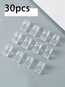 20/50/100 Stück weiße und rote Kunststoff Säumklammern Axtklemmen mit langem Schwanz starke Patchwork Positionierklammern 27*10 Schulanfang, Schulanfang, Schulmaterial - Verschiedenfarbig - Übersicht 17