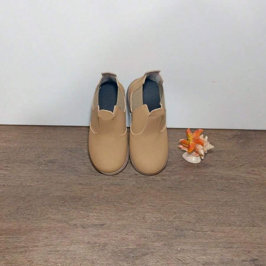 Jequinha Ankle Boots Elastic Combat Boots - Beige - View 1