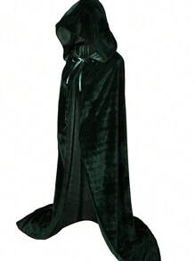 1 chiếc áo choàng hóa trang thời Trung cổ cho Halloween, trang phục cosplay hoạt hình, trang phục sân khấu, trang phục phù thủy cho tiệc Giáng sinh. - Nhiều màu - Xem 13
