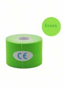 1 ROLLE 5cm x 5m Muskel Paste Kinesio Tape Elastisches Band Brust Paste Knie und Ellbogen Pad Fitnesstape Schutzzubehör Sport Tape Fitness Zubehör