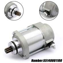 Electric Starter Motor For 200 XC-W 250 300 EXC XC XC-W Six Days - 銀色 - 查看 1