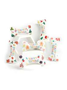 Pet Toys For Cats & Dogs, Stress Relief Chew Toys, Teeth Cleaning, Bites Resistant, Birthday Gift, Birthday Cake With Squeaky Bone