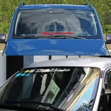 Pegatinas de gráficos para parabrisas de coche, decoración de pantalla de humildad, decoración lateral del Body para furgoneta, caravana, accesorios de automóvil - Unitalla - Ver 3