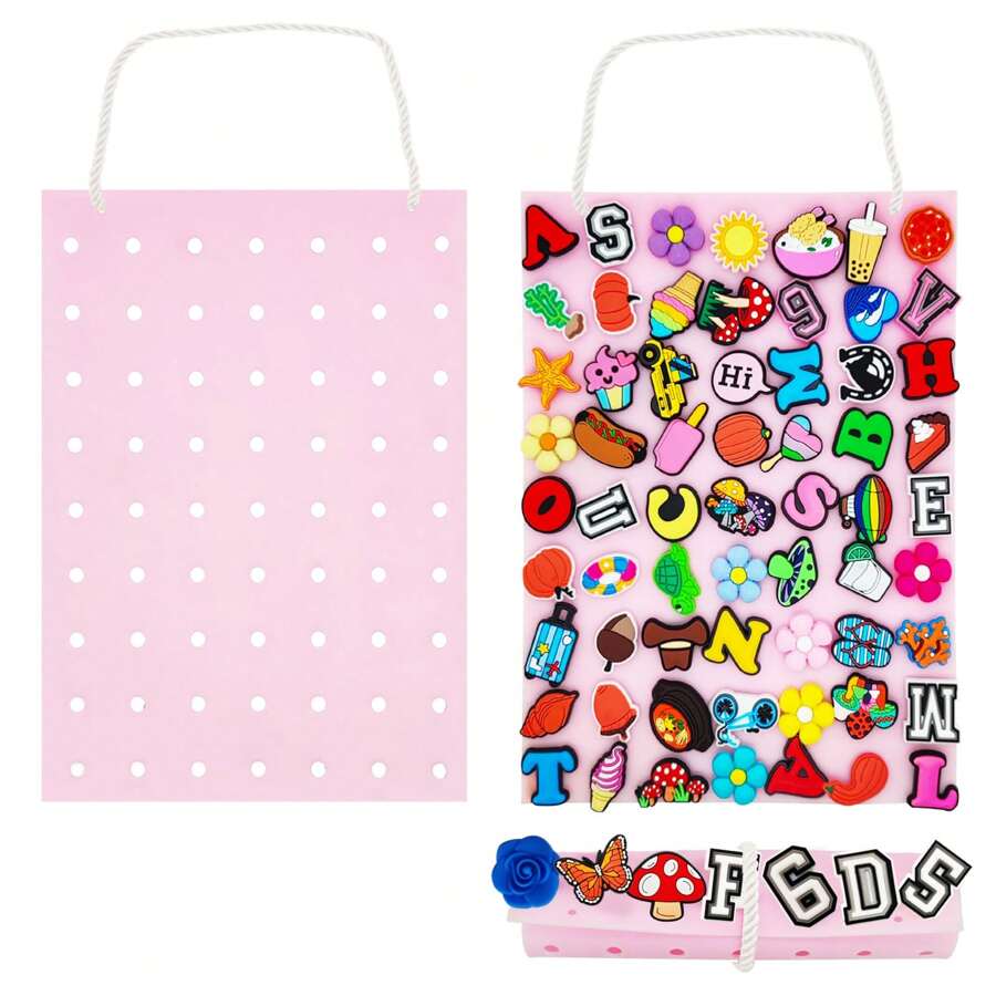 Shoe Charms Organizer For Charms,1pc 7.48"X10"(Small Size)Hanging Shoe