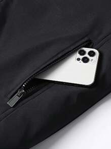 Autumn Winter Thermal Lined Thicken Jacket Men, Casual Stand Collar Loose Oversize Outerwear,Fleece