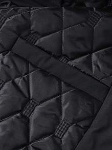 Autumn Winter Thermal Lined Thicken Jacket Men, Casual Stand Collar Loose Oversize Outerwear,Fleece