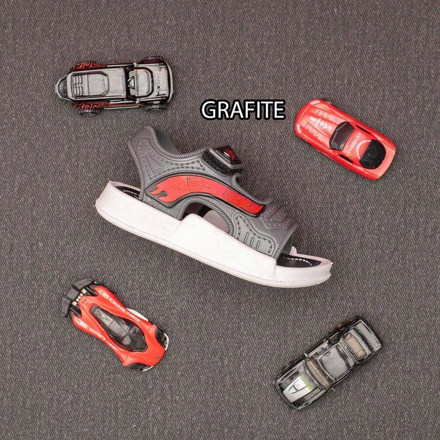 Super Comfortable Children's Running Sandal - 灰色 - 查看 1