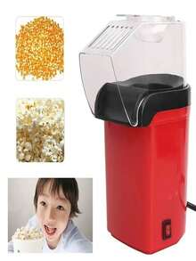 Electric Hot Air Popcorn Maker Oil-Free Popcorn Making Machine Minijoy 220V - Red - View 8