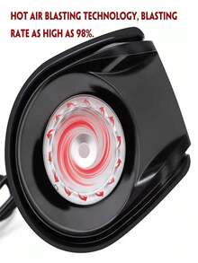 Electric Hot Air Popcorn Maker Oil-Free Popcorn Making Machine Minijoy 220V - Red - View 7