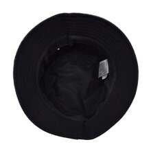 Sombrero bucket negro con carita feliz - Negro - Ver 3